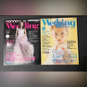 Lot of Magazines-Weddings (Japanese International Edition)2005 & 2008